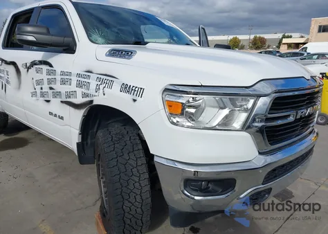 2019 Ram 1500 Big Horn/Lone Star 4X2 5'7 Box z USA, uszkodzony, nr VIN 1C6RREFT6KN770437
